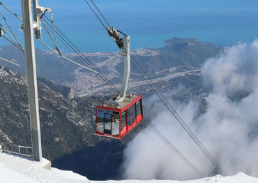 Канатная дорога «Olympos Teleferik» на горе Тахталы