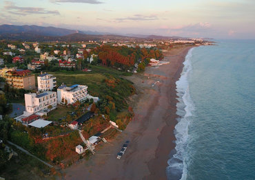 Пляж поселка Кызылот