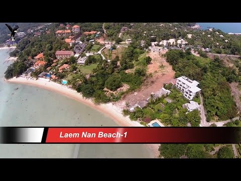 Laem Nan Beach 1-2015 / Koh Samui Thailand overflown with my drone