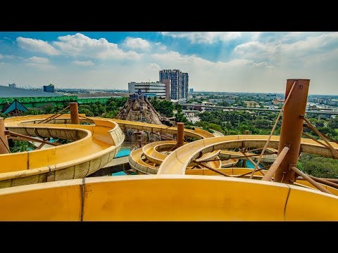 Rooftop Water Slide | Fantasia Lagoon The Mall Bangkae