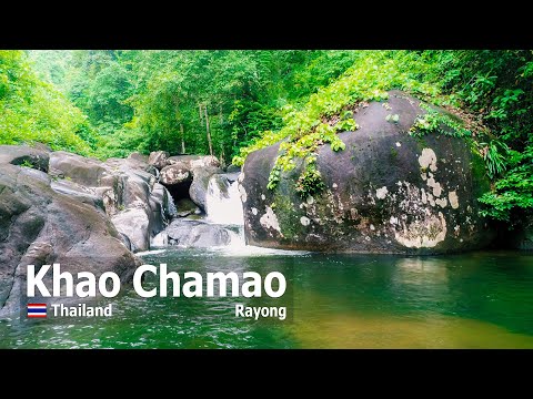 Waterfalls at Khao Chamao Rayong Khao Wong National Park