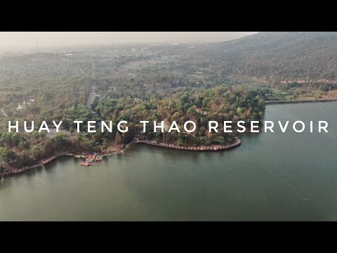 태국 치앙마이 훼이텅타오 호수 드론 촬영 | Chiangmai Huay Tueng Thao Reservoir drone footage