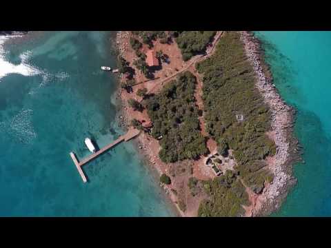 Havadan Sedir Adası - Muğla (Aerial View of Sedir Island)