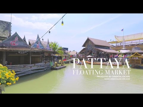 [HD] Pattaya Floating Market - Thailand Travel Guide
