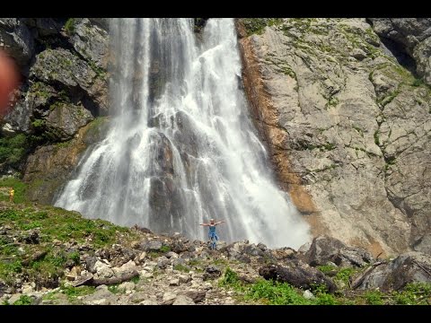 Гегский водопад. Джиппинг, Абхазия 2016