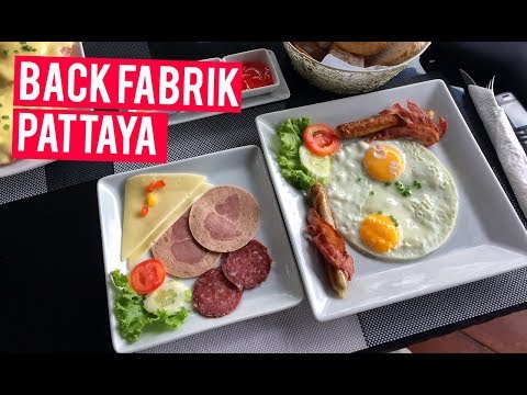 The Best German Breakfast in Pattaya at Back Fabrik