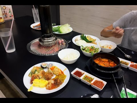 КОРЕЙСКОЕ БАРБЕКЮ В ПАТТАЙЕ NAMSAN GRILL